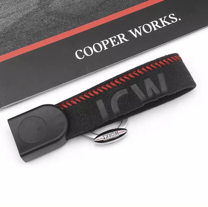 Gambar Mini JCW John Cooper Works Key Ring Alcantara Gantungan Kunci - JCW 2 dari Bnmeuroparts undefined Tokopedia