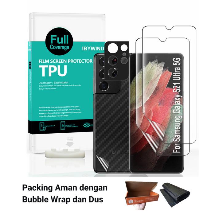 Screen Protector Samsung Galaxy 21s 5g Promo Ibywind Clear TPU