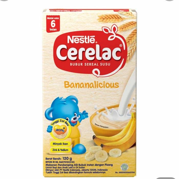 Gambar Nestle Cerelac Susu Pisang 120g dari dekkagladys undefined Tokopedia