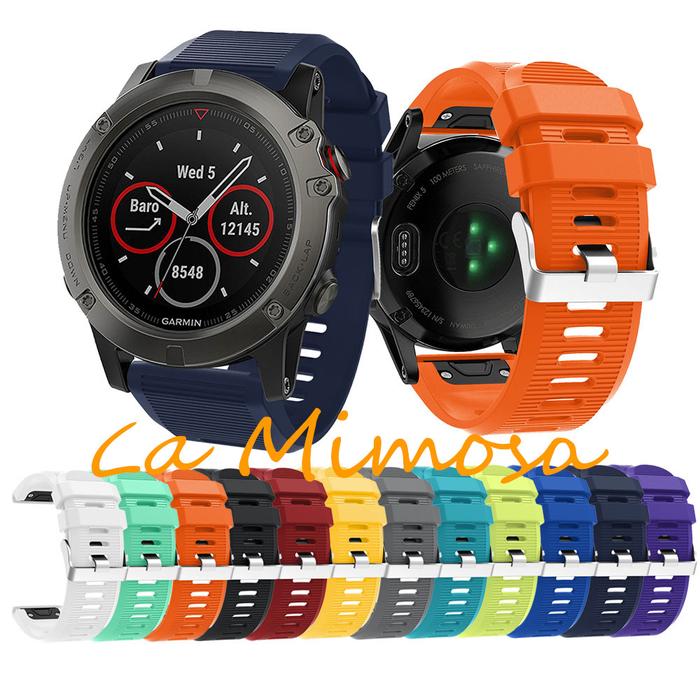 Tali Jam Tangan Garmin Fenix 5x Bands Tali Jam Nylon Velcro Loop