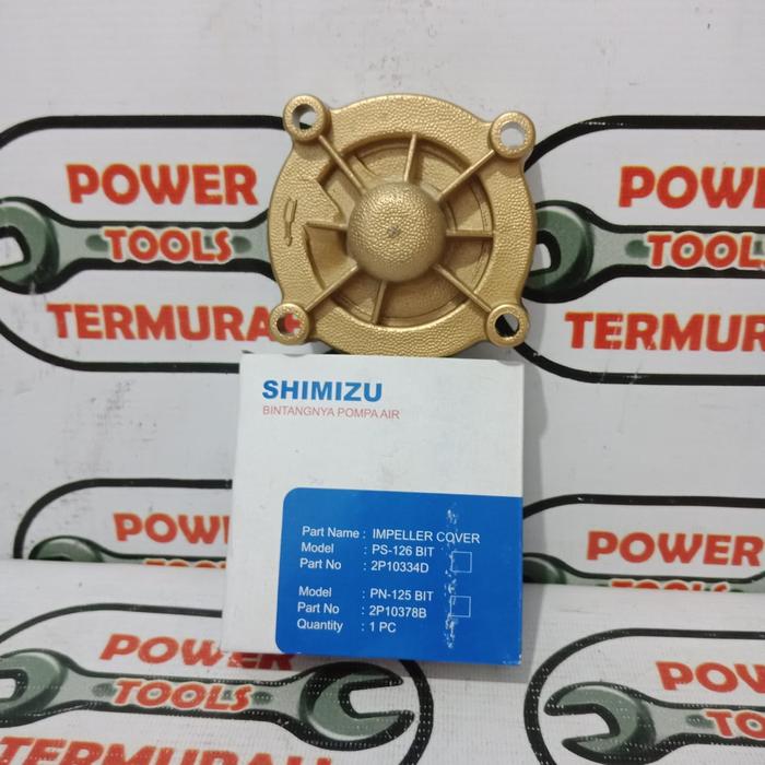 Gambar Tutup Impeller SHIMIZU PS-135 BIT Impeler Cover PS 135 PS135 Pompa Air dari Powertoolstermurah undefined Tokopedia