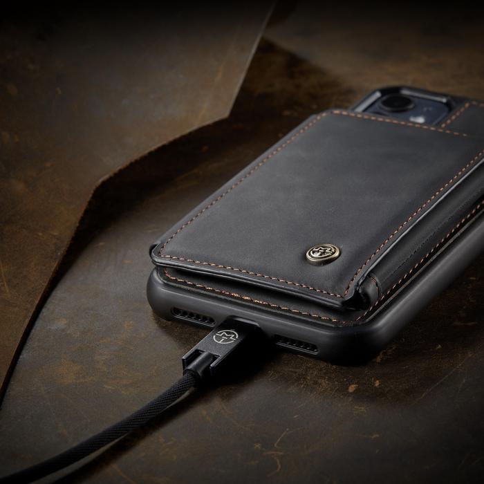 Gambar Iphone 13 Mini Caseme C20 Slot kartu Cover Leather Wallet Case - Hitam dari Importking undefined Tokopedia