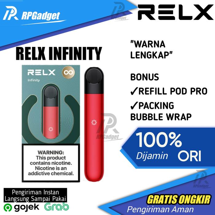 Jual RELX Infinity Device Original PROMO PAKET HEMAT - Hitam, NON BONUS -  Kota Surabaya - Rpgadget