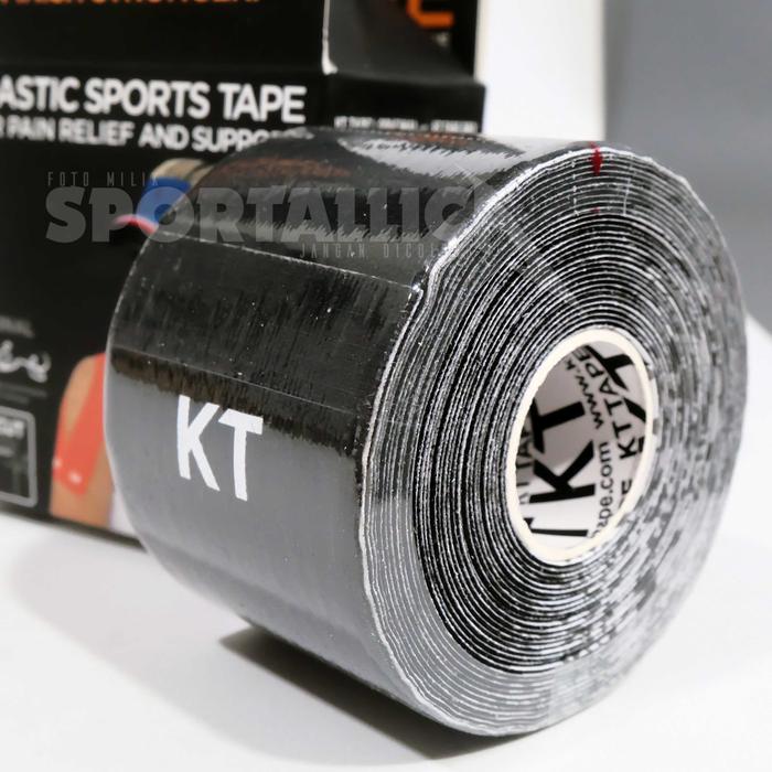 Gambar Kinesiology Tape KT Tape Original 16 Uncut - Black dari Sportallica undefined Tokopedia