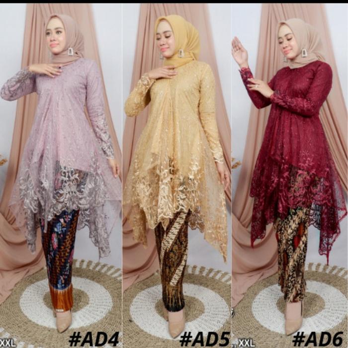 Gambar kebaya modern/kebaya tille/kebaya - serian warna, M dari saiyokato undefined Tokopedia