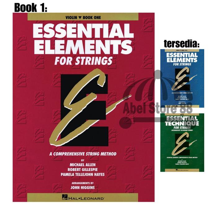 Gambar Essential Elements for Strings Violin Book 1/2/3 Buku Belajar Biola - Book 1 dari Abel Store 88 undefined Tokopedia