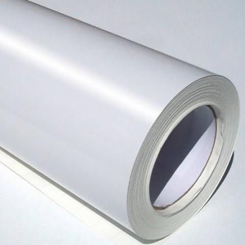 Gambar stiker putih polos / white board / sticker vinyl lemari meja - Putih Doff dari Surya Film Art undefined Tokopedia