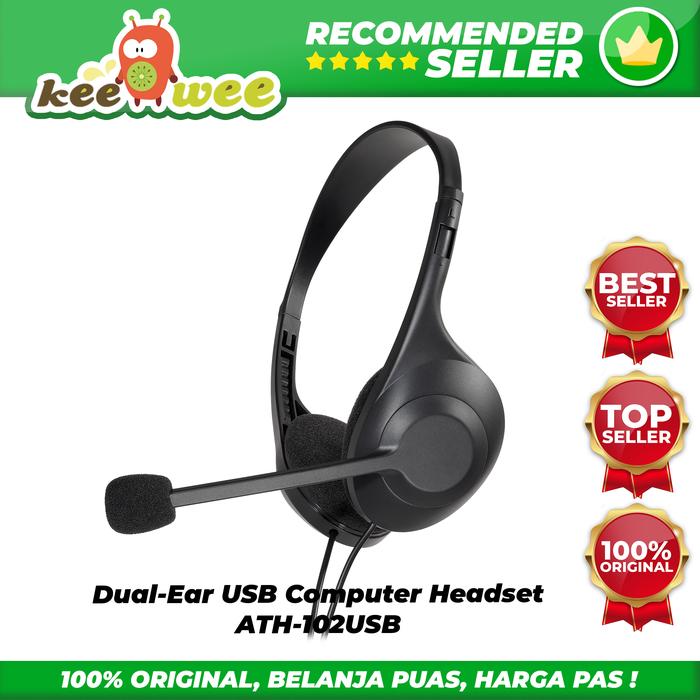 Jual Headset Audio Technica ATH-102 USB 