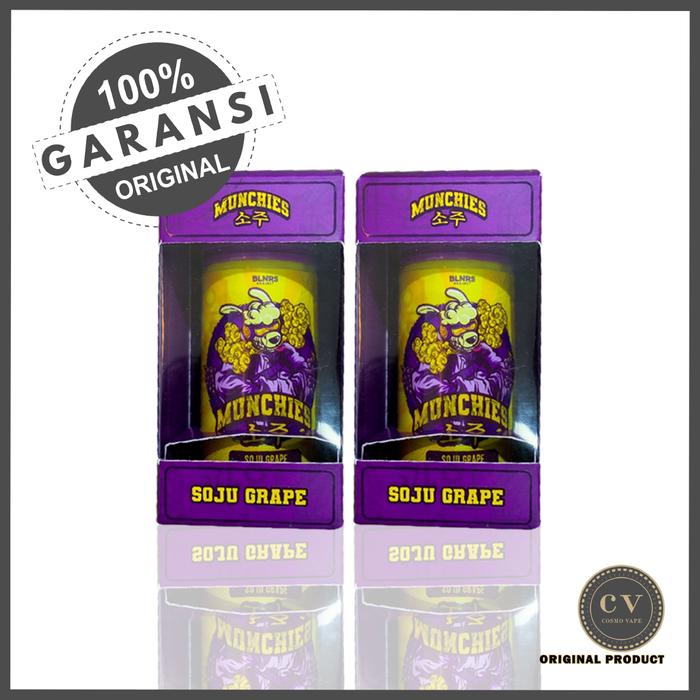 Gambar MUNCHIES V3 LIQUID MUNCHIES V3 SOJU GRAPE LIQUID MUNCHIES V3 100ML JVS - 6MG dari cosmo distri vape undefined 4 Tokopedia