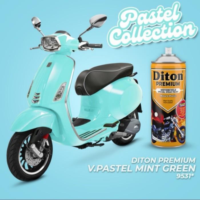 Gambar DITON Premium Pastel Purple, Mint Green, Yellow, Blue and Pink (400cc) - 9531-P.GREEN dari Baru Indah undefined Tokopedia