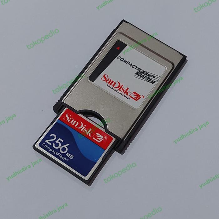 Sandisk Compact Flash Pc Card Adapter Memory Card Reader Sandisk
