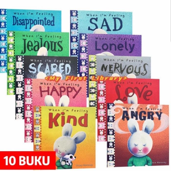 Gambar When I'm Feeling (8 books) by Trace Moroney character building buku - 10 buku dari Toko buku inggris undefined Tokopedia