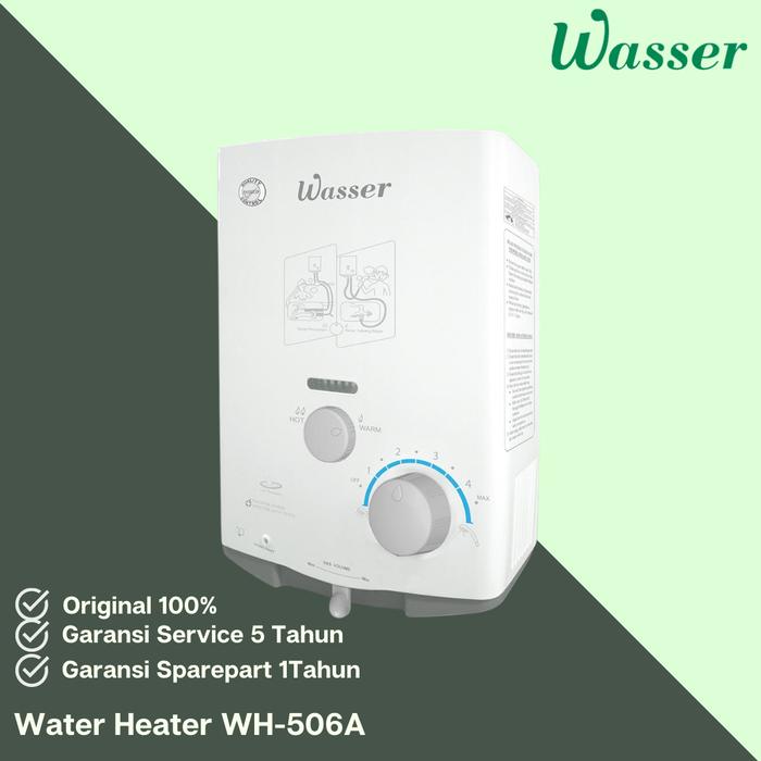 Jual Wasser Water Heater Gas LPG WH-506A 5L/min Pemanas Air Gas - Jakarta  Barat - Juragan Saniter | Tokopedia