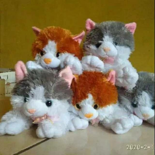 Gambar Boneka kucing anggora lucu - Cokelat dari R2onlineshop2 undefined 5 Tokopedia