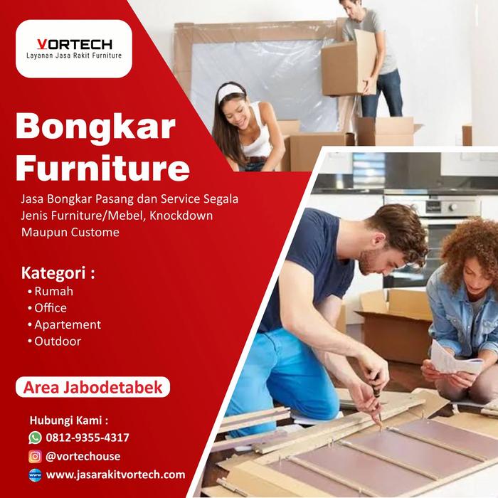 Gambar Layanan Bongkar Furniture Large dari vortech,- undefined Tokopedia