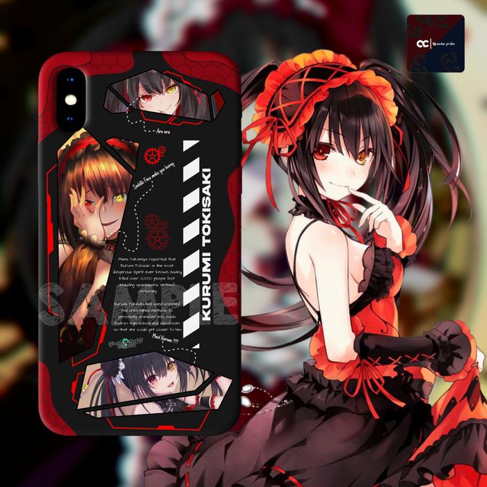 Gambar Phone Case Date a live - Kurumi tokisaki- Weebspride - tipe 1, Anticrack dari Weebspride undefined Tokopedia