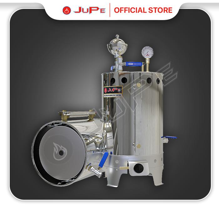Gambar BERAT ASLI Boiler Setrika Uap 25 ltr Fullstainless dari JURAGAN PENGERING undefined Tokopedia