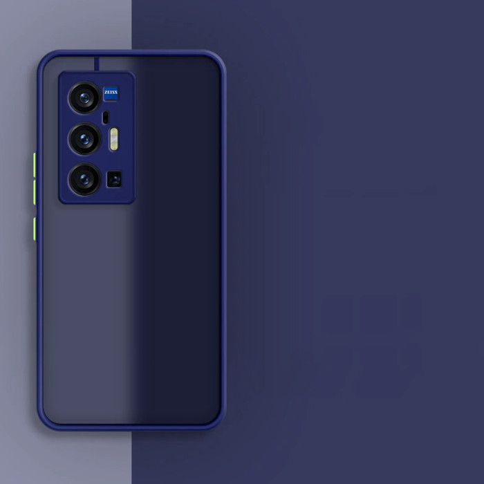 Gambar CASING VIVO X70 PRO MATTE CASE CAMERA PROTECTION PHONE BACK COVER - Navy Blue dari 555 jaya undefined Tokopedia