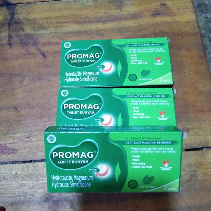 Gambar Promag tablet kunyah isi 30 dari toko indra agustian undefined Tokopedia