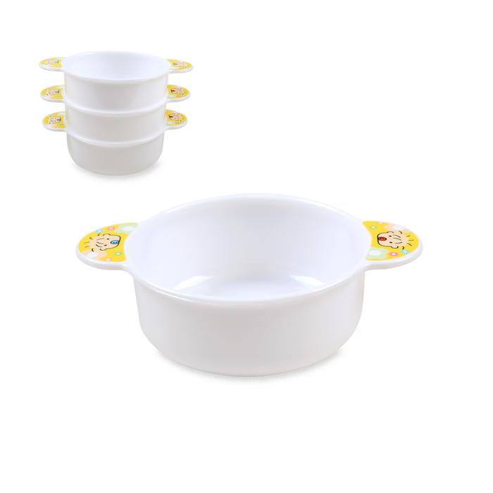Gambar LustyBunny mangkok makanan bayi feeding set - Putih dari Lustybunny Baby undefined Tokopedia