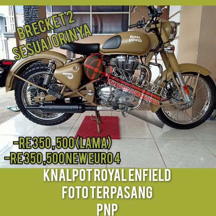 Gambar Knalpot royal enfield full stainless dari SNIPERKNALPOT undefined 2 Tokopedia
