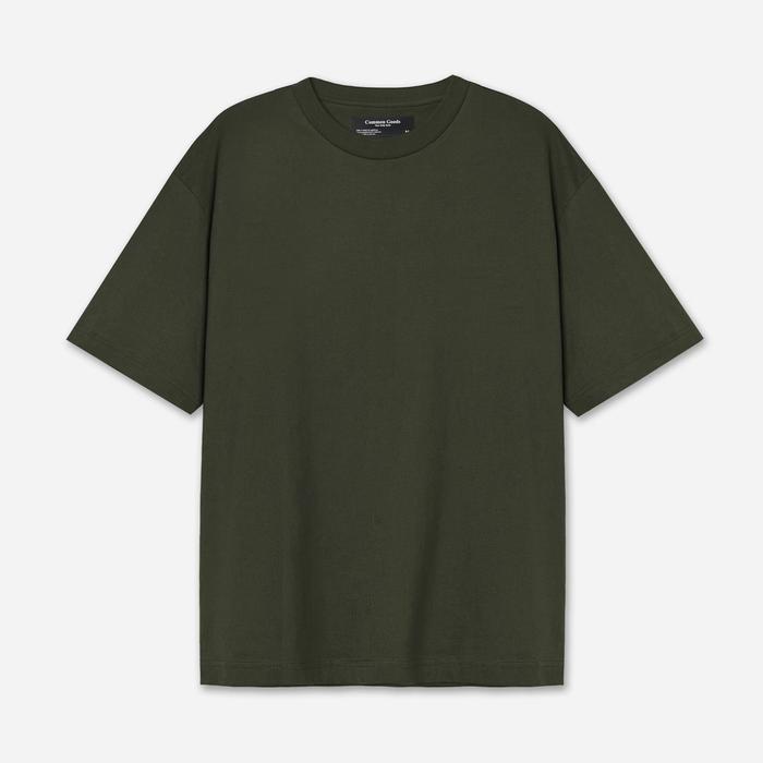 Gambar Common Defect Oversize T-Shirts #1 - Army Green, S dari ura.id undefined Tokopedia