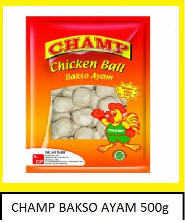 Gambar Champ meatball 500gr / bakso baso daging ayam halal 500 gram dari nagasaka_NEW undefined Tokopedia