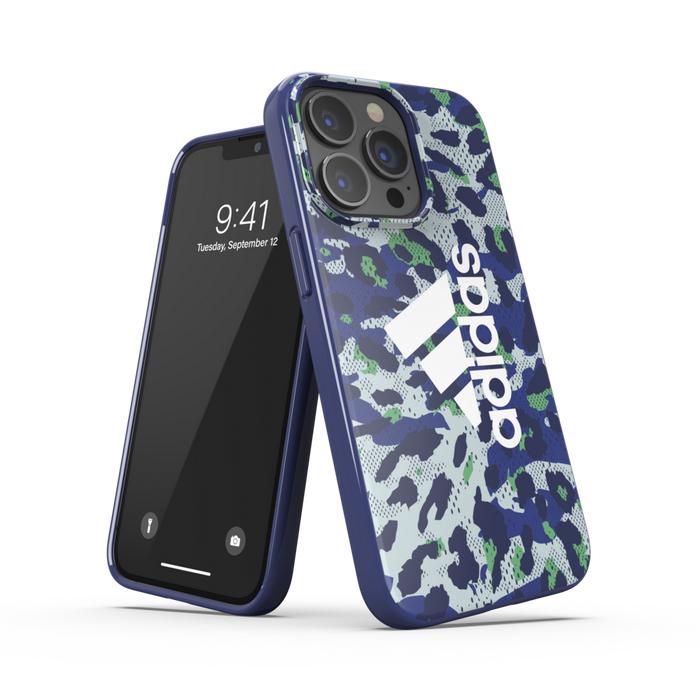 Gambar Casing iPhone 13 Pro Adidas Sport Leopard Skin Snap Slim Soft Case - Bold Blue Mint dari IGA Tech Lifestyle undefined Tokopedia