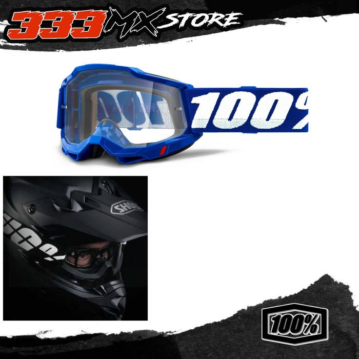 Jual GOGGLE 100% ACCURI OTG GOGGLE MTB CROSS MX 100% ACCURI OTG