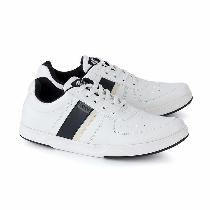 Gambar Sepatu Putih Pria Original Sneakers / Sepatu Sneakers Casual Putih Ori - Putih Hitam, 41 dari Classery Store undefined Tokopedia