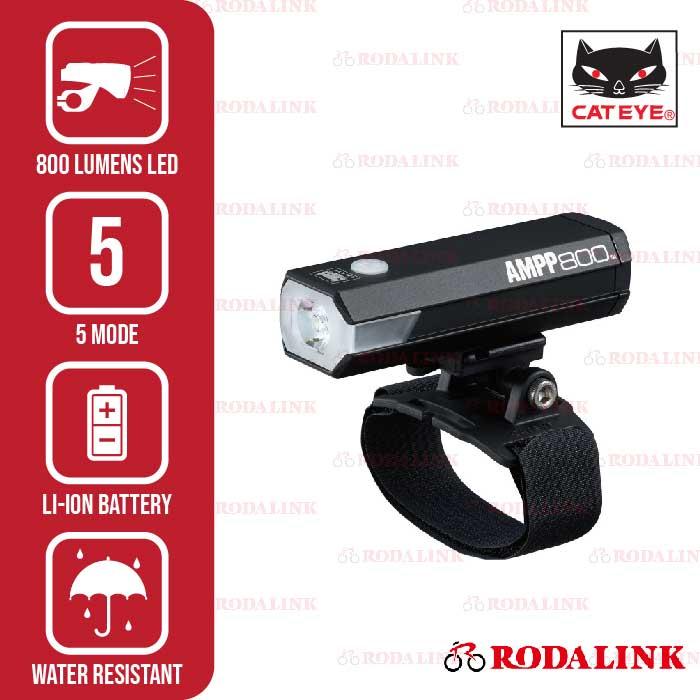 【新品.未使用】キャットアイライトAMPP800＋RAPID Xのセット品 新品.未使用】キャットアイライトAMPP800＋RAPID Xのセット品