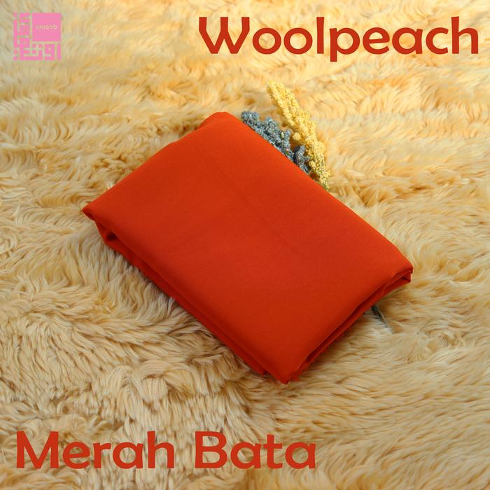 Gambar Niqab Bandana Poni Jira Series - Merah Bata dari Uniqob Official undefined Tokopedia