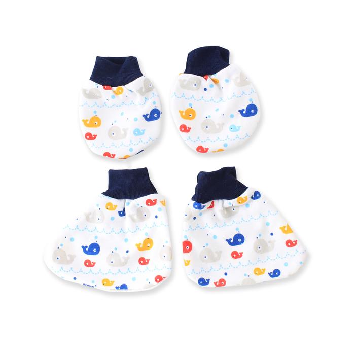 Gambar Lusty Bunny Sarung Tangan dan Sarung Kaki Bayi Newborn Premium st 2147 - NAVY dari Lustybunny Baby Kota Administrasi Jakarta Barat Tokopedia