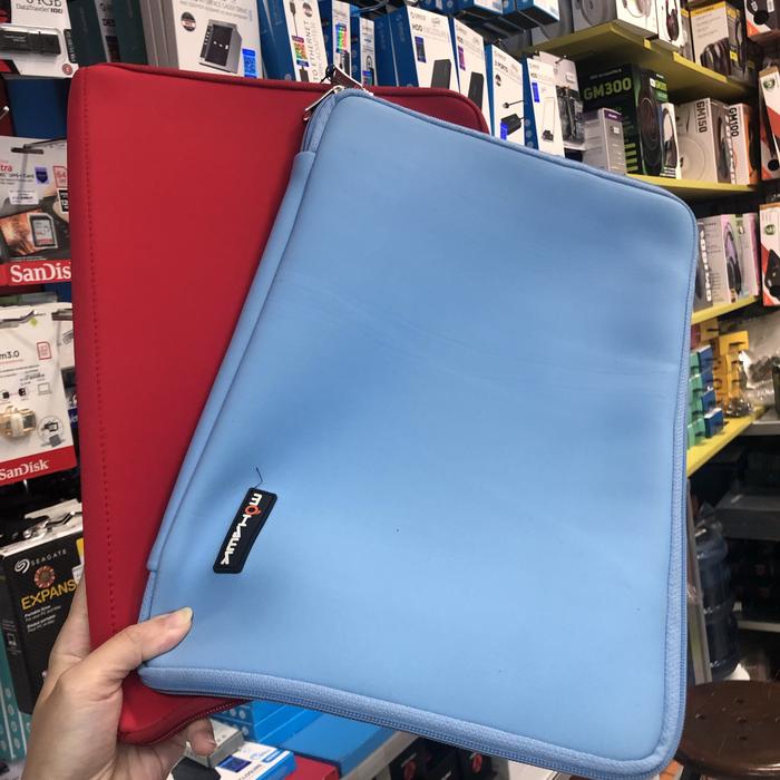 Gambar Softcase 13" neoprene 13 inch tas laptop sleeve case 13 inci - Merah dari Click & Go Tokopedia undefined Tokopedia