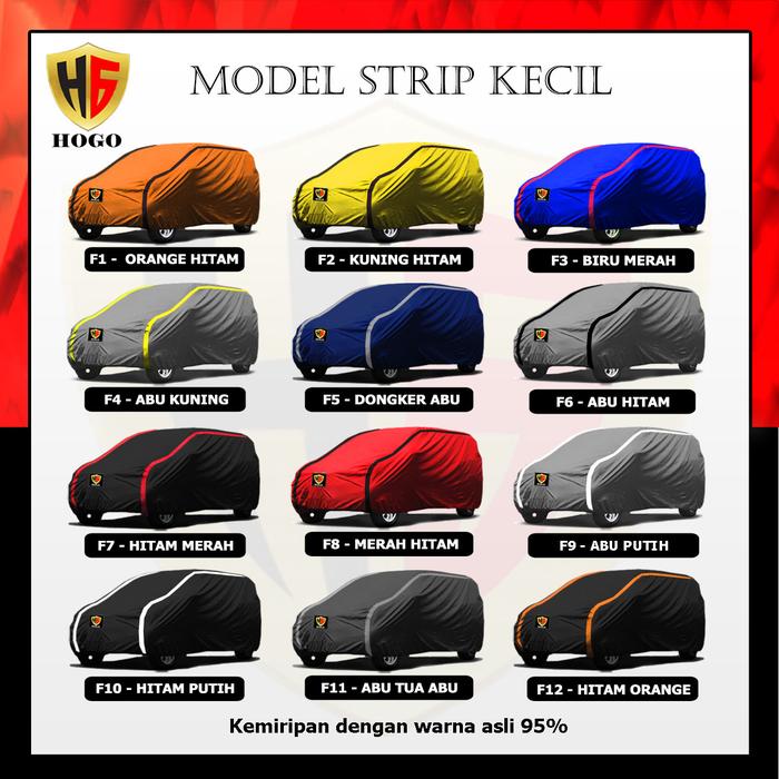 Gambar Cover Mobil Daihatsu Taft Hiline / PickUp, Sarung Mobil Taft Pick Up - STRIP KECIL, FOTO NO.1 dari Hogo Cover undefined Tokopedia