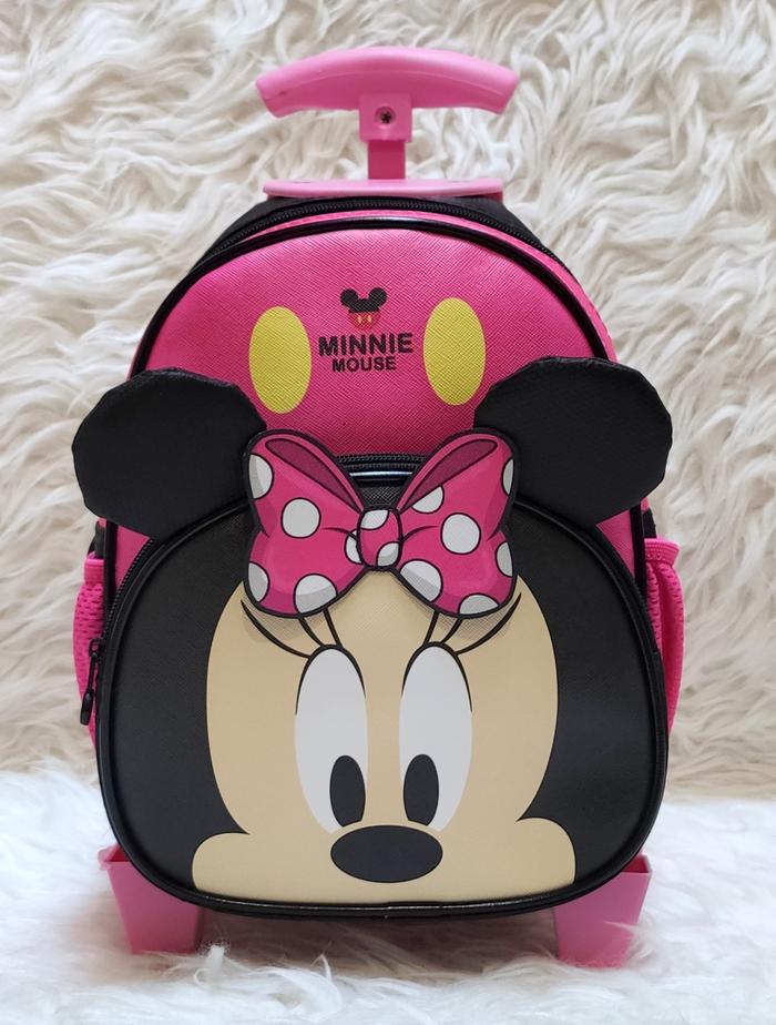 Gambar Tas Troli / Trolley Anak Sekolah Paud playgroup Mickey dan minnie - Minnie Mouse dari Toko-Asemka undefined Tokopedia