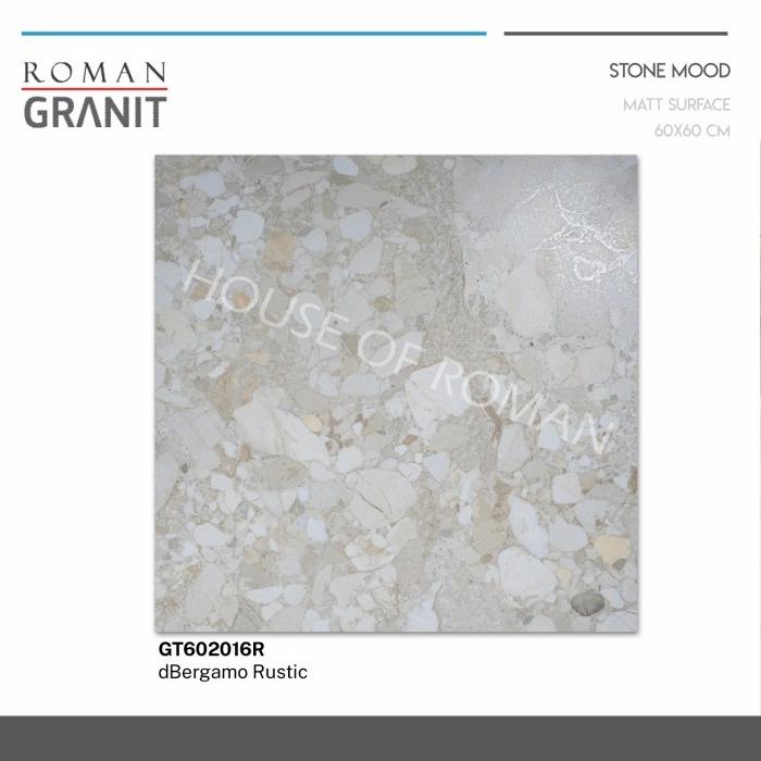 Gambar ROMANGRANIT Matt dBergamo Rustic 60X60 GT602016R ROMAN GRANIT dari INDO GRANIT undefined Tokopedia
