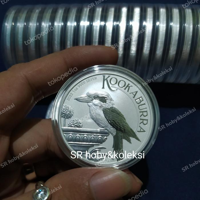 Gambar ready SilveR coin Kookaburra 2022 1oz. koin perak murni dari SR hoby&koleksi undefined Tokopedia