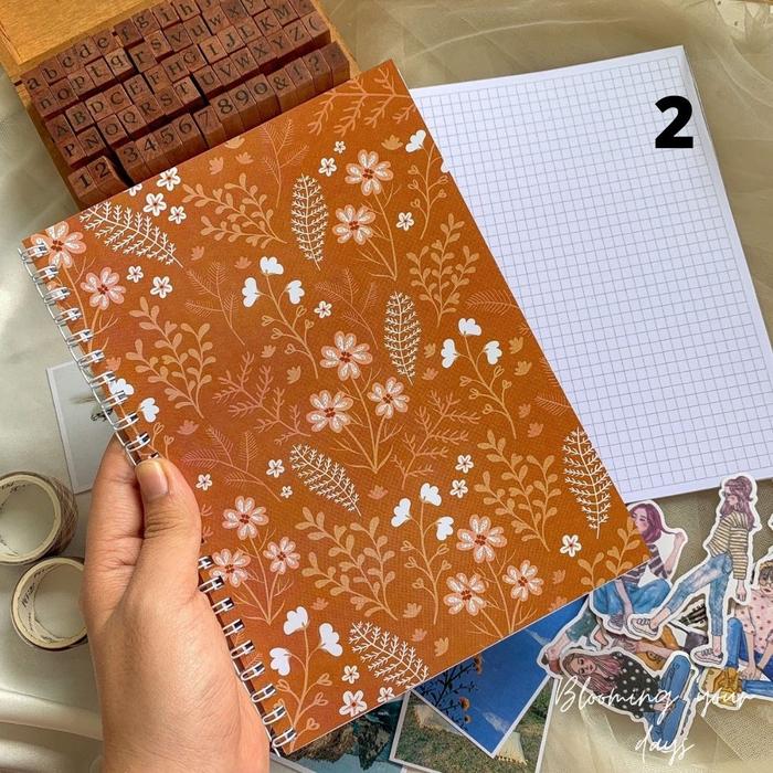 Gambar BUKU CATATAN /BUKU / NOTE BOOK / NOTE BOOK SIMPLE / BUKU CATATAN ISI - 2, Titik(Dotted) dari Blooming Your Days undefined Tokopedia