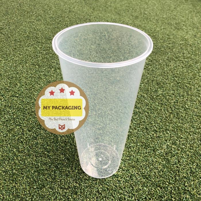 Gambar Gelas Cup PP Injection 22oz 700ML TANPA TUTUP & STOPPER - 25SET dari My Packaging undefined Tokopedia
