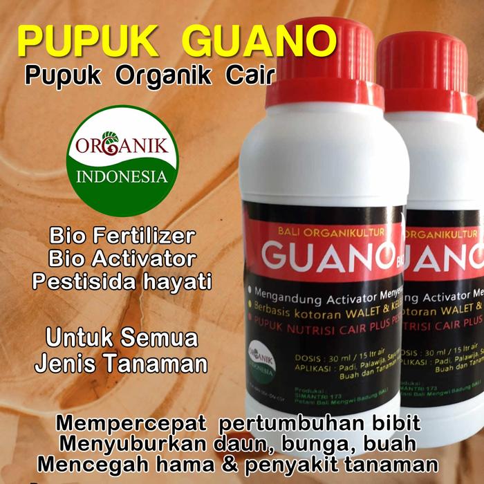 Gambar Pupuk Guano Penyubur Tanaman Hias dan Hidroponik | POC Nutrisi Lengkap dari belanjastores undefined Tokopedia