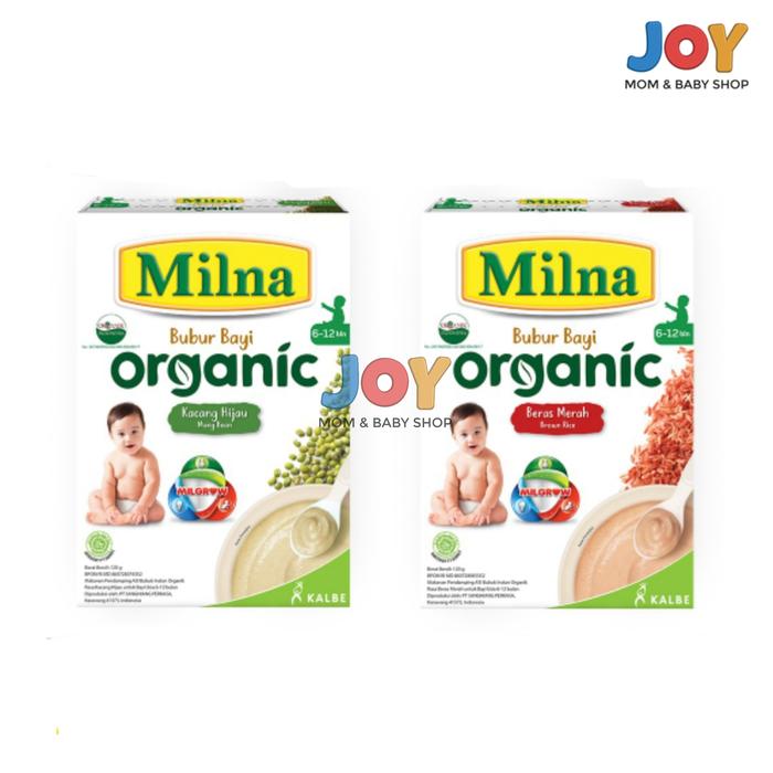 Gambar MILNA BUBUR ORGANIK 6-12BLN - BERAS MERAH dari JOY Mom and Baby undefined Tokopedia