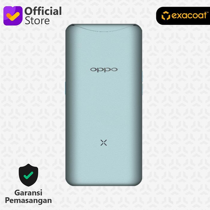 Gambar [EXACOAT] Oppo Find X 3M Skin / Garskin - Arctic Blue - Model Cut Only dari Exacoat undefined Tokopedia
