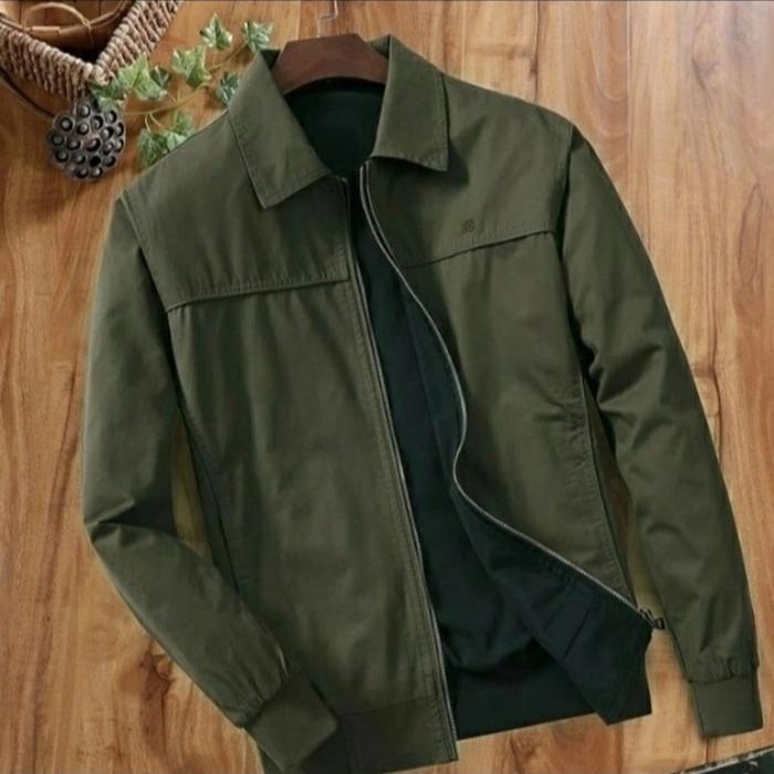 Gambar jaket/jaket formal/jaket bomber formal/jaket formal casual pria - hijau tua, M dari _brankystore undefined Tokopedia