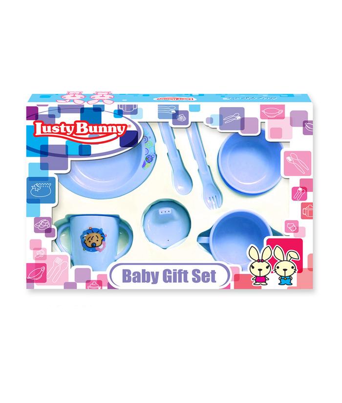 Gambar LustyBunny Feeding Set Perlengkapan Makan Bayi LB-1838 dan LB-1839 - LB-1839, Putih dari Lustybunny Baby undefined Tokopedia