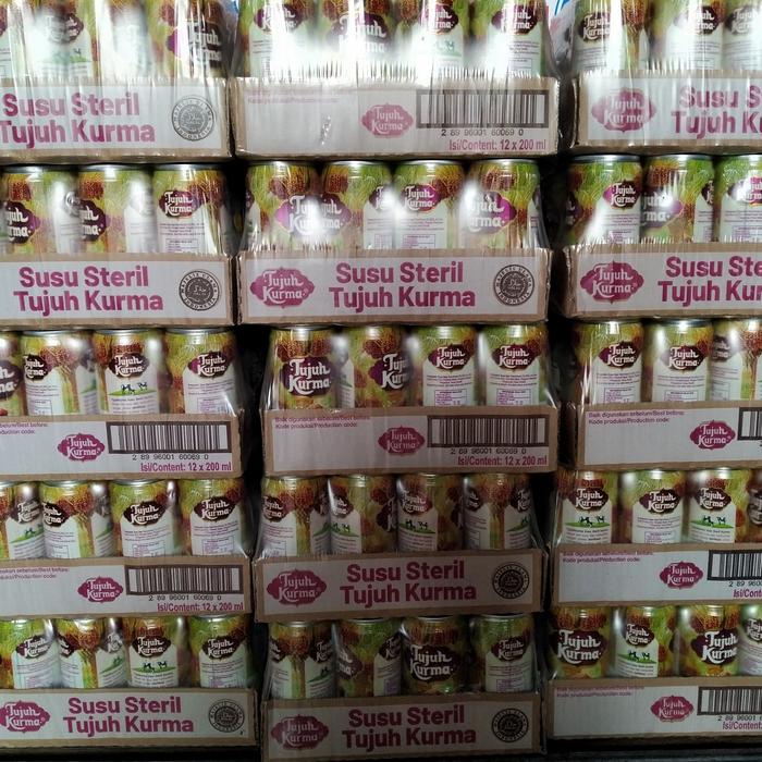 Gambar tujuh kurma susu steril kurma 200 ml 1dus isi 12 dari shopwil772 undefined Tokopedia