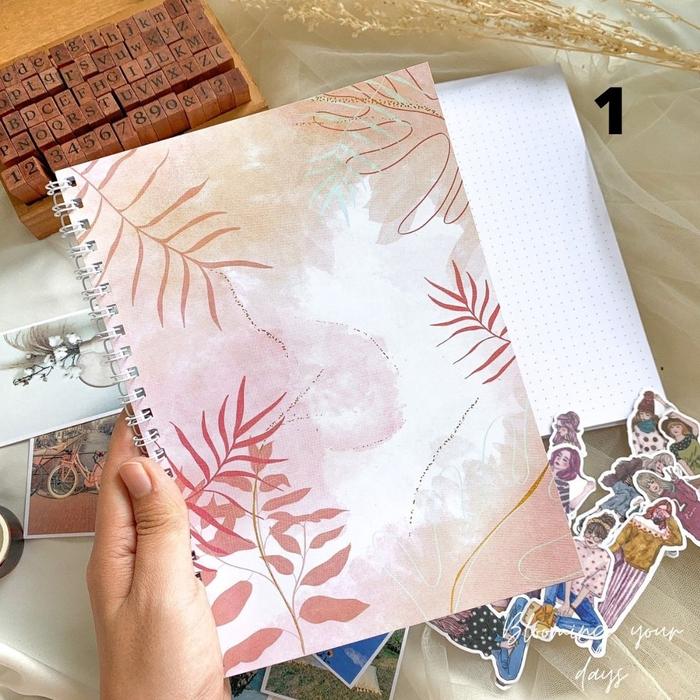 Gambar BUKU CATATAN /BUKU / NOTE BOOK / NOTE BOOK SIMPLE / BUKU CATATAN ISI - 1, Kotak(Grid) dari Blooming Your Days undefined Tokopedia