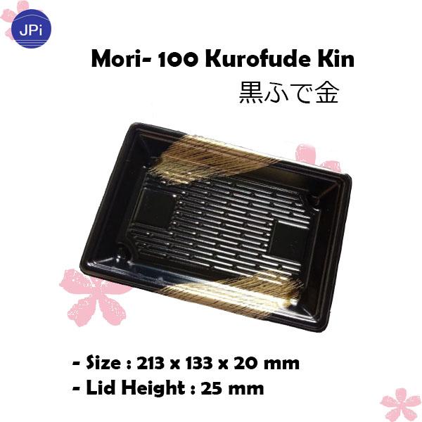 Gambar Sushi Tray / Sashimi Tray / Mori-100 10 Pcs - Hitam dari JPI Shop Id undefined Tokopedia