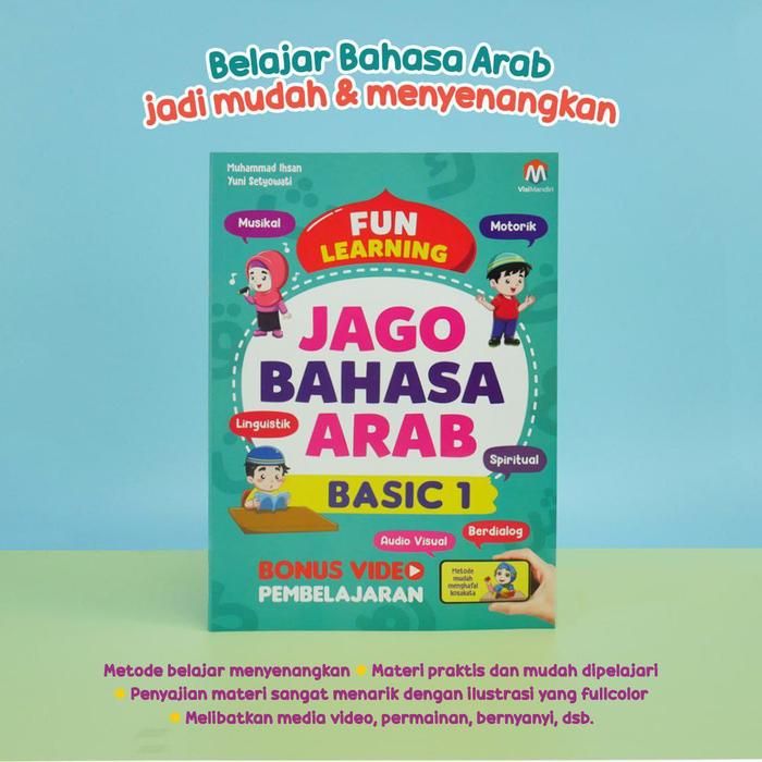 Gambar Buku Jago Bahasa Arab Basic 1 Ziyad Books Belajar Bahasa Arab SD dari Lian Bookstore undefined Tokopedia