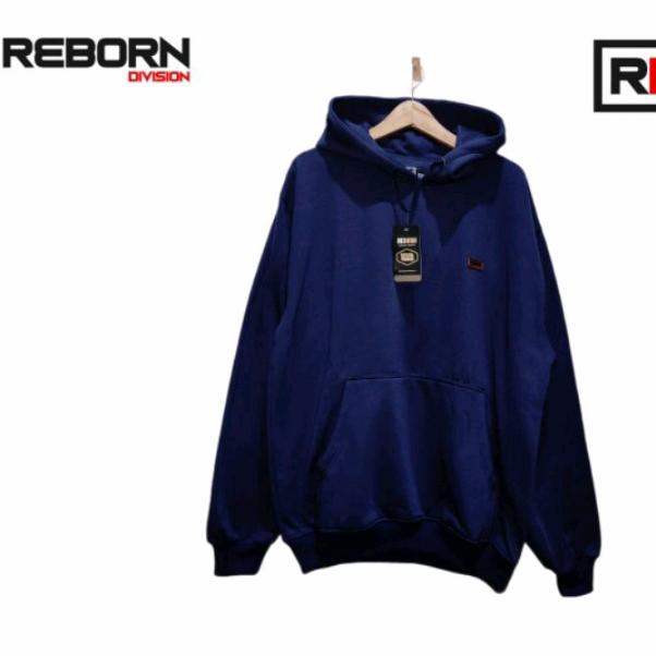 Gambar JAKET HOODIE POLOS REBORN PREMIUM Quality CWO/CWE - navy, 4L dari Alfiaolshop3 undefined Tokopedia
